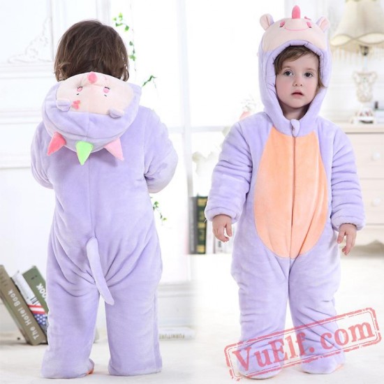 Baby Cute Hedgehog Kigurumi Onesie Costume