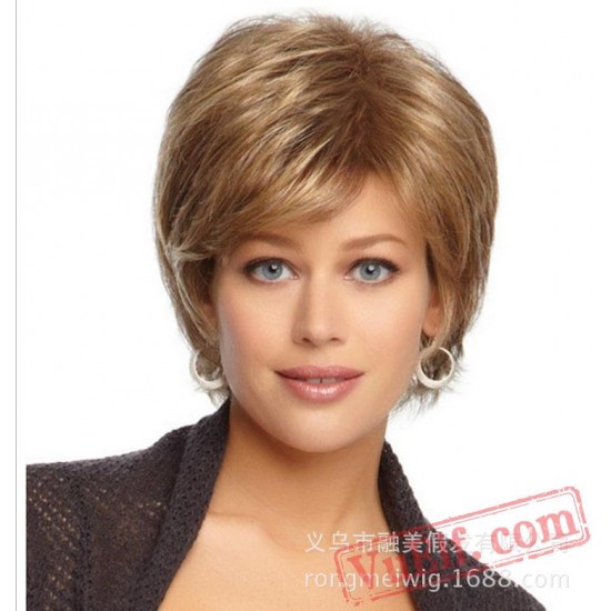 Short Blonde Wigs for Women