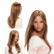 Mid Parting Long Straight Blond Wigs for Women