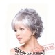 Short Sliver Curly Wigs for Women
