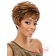 Yellow Short Curly Wigs for Women