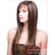 Long Side Parting Brown Wigs for Women