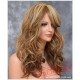 Long Brown Blonde Curly Wigs for Women