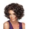 Black Short Curly Wigs for Women