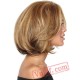 Short Curly Blonde Wigs for Women