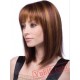 Puffy Mid Length Brown Wigs for Women