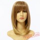 Golden Straight Short Wigs for Women