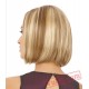 Mid Parting Brown Blonde BOBO Wigs for Women