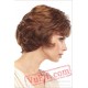 Short Puffy Brown Curly Wigs for Women