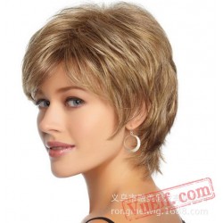 Short Blonde Wigs for Women