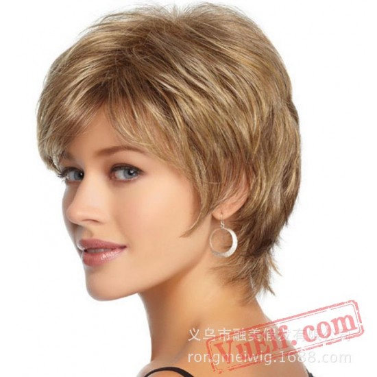 Short Blonde Wigs for Women