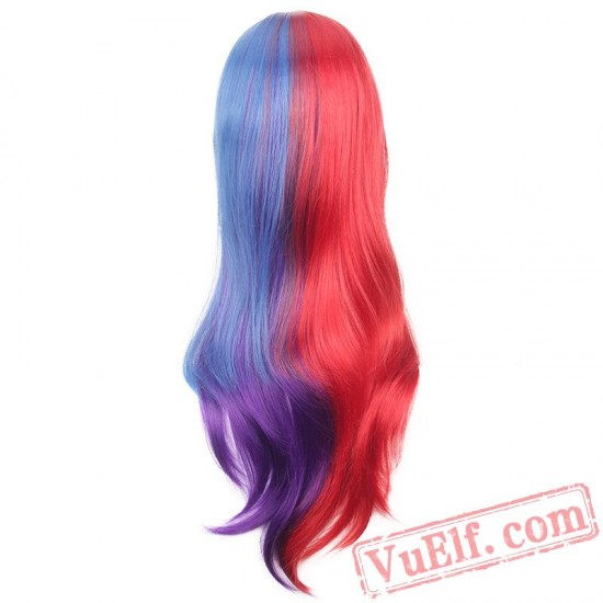 Colored Straight Long Lolita Wigs for Women