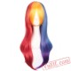 Colored Straight Long Lolita Wigs for Women