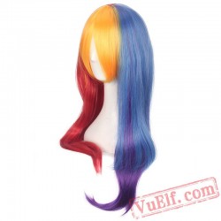 Colored Straight Long Lolita Wigs for Women