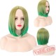 Short Colored Cosplay Wigs for Women