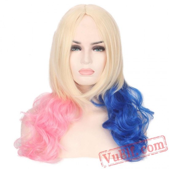 Harleen Quinzel Cosplay Wigs for Women