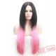 Colored Long Black Wigs for Women