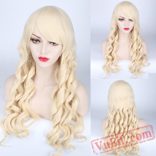 Long Curly Cosplay Wigs for Women