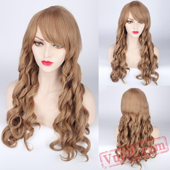 Long Curly Cosplay Wigs for Women