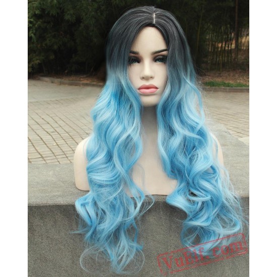 Long Curly Cosplay Wigs for Women