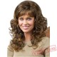 Brown Long Curly Cosplay Wigs for Women