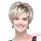 Short Curly Puffy Wigs for Women