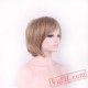 Brown Short Fashion Wigs for Women