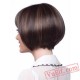 Black & Brown Short Wigs for Women