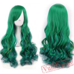 Green Cosplay Wigs for Women