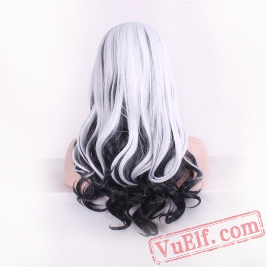 Black & White Lolita Wigs for Women