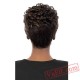 Gold Short Puffy Wigs for Women