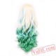 Gold & Green Cosplay Wigs for Women