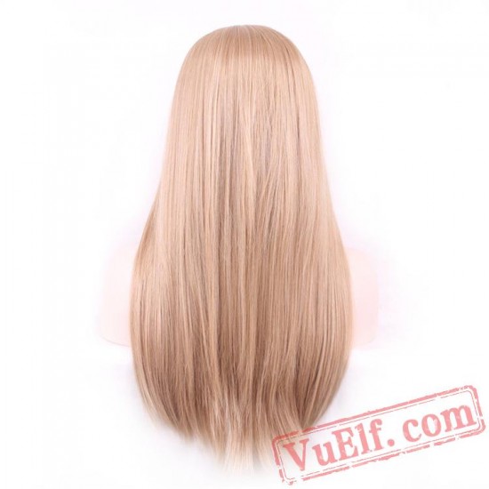 Long Straight Colored Cosplay Wigs for Women