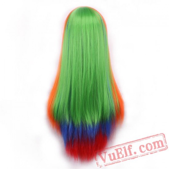 Colored Cosplay Wigs for Women