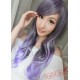 Long Curly Purple Cosplay Wigs for Women