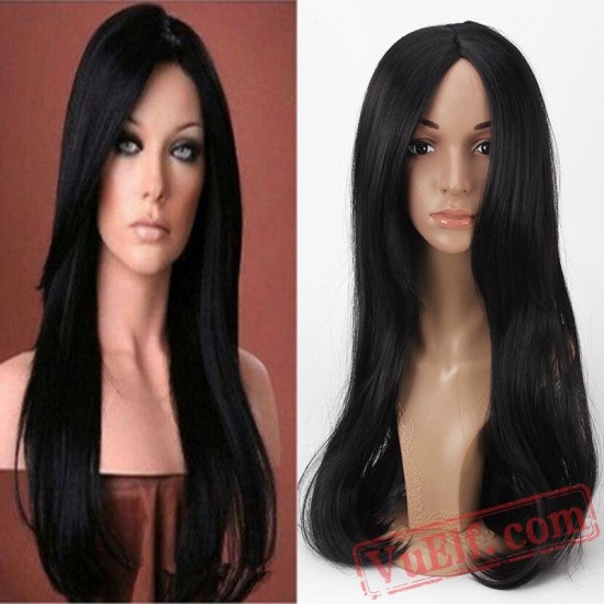 Long Curly Halloween Witch Cosplay Wigs for Women