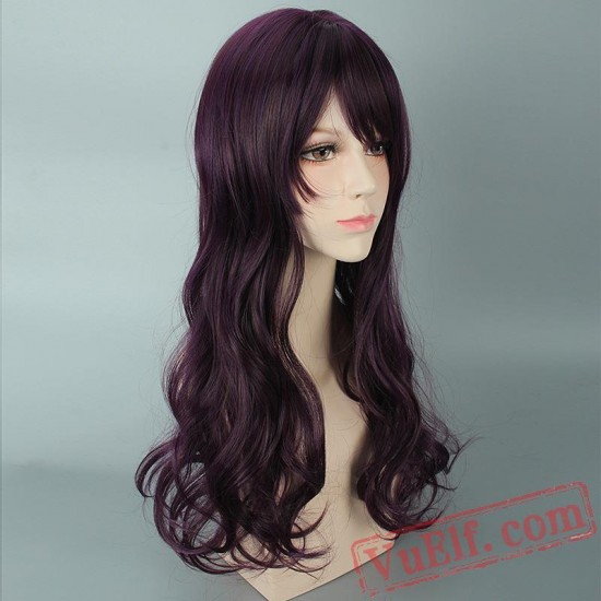 Colored Long Curly Lolita Wigs for Women