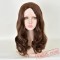 Brown Long Curly Wigs for Women