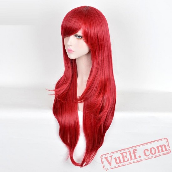 Red Long Wigs for Women