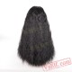 Black & Brown Long Curly Wigs for Women