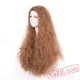 Black & Brown Long Curly Wigs for Women