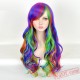 Long Curly Colored Wigs for Women