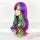 Long Curly Colored Wigs for Women