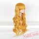 Yellow Curly Wigs for Women