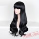 Fashion Long Curly Black Wigs for Women