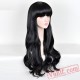 Fashion Long Curly Black Wigs for Women