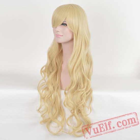 Gold Cosplay Wigs for Women