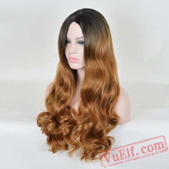 Long Curly Cosplay Wigs for Women