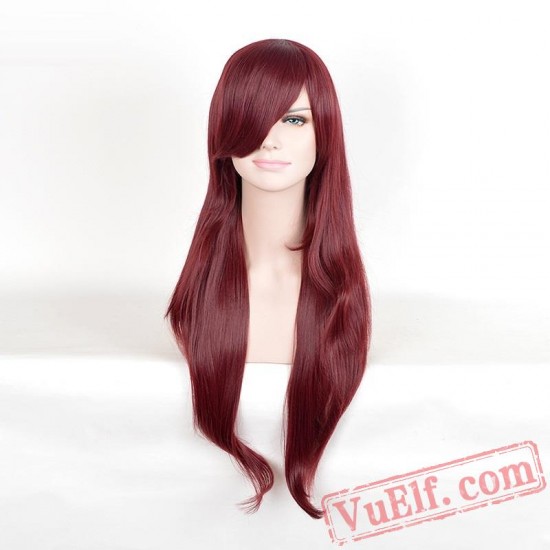 Red Cosplay Wigs for Women