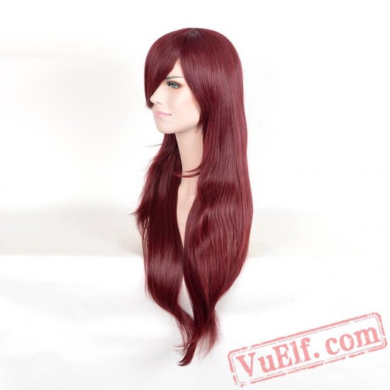 Red Cosplay Wigs for Women